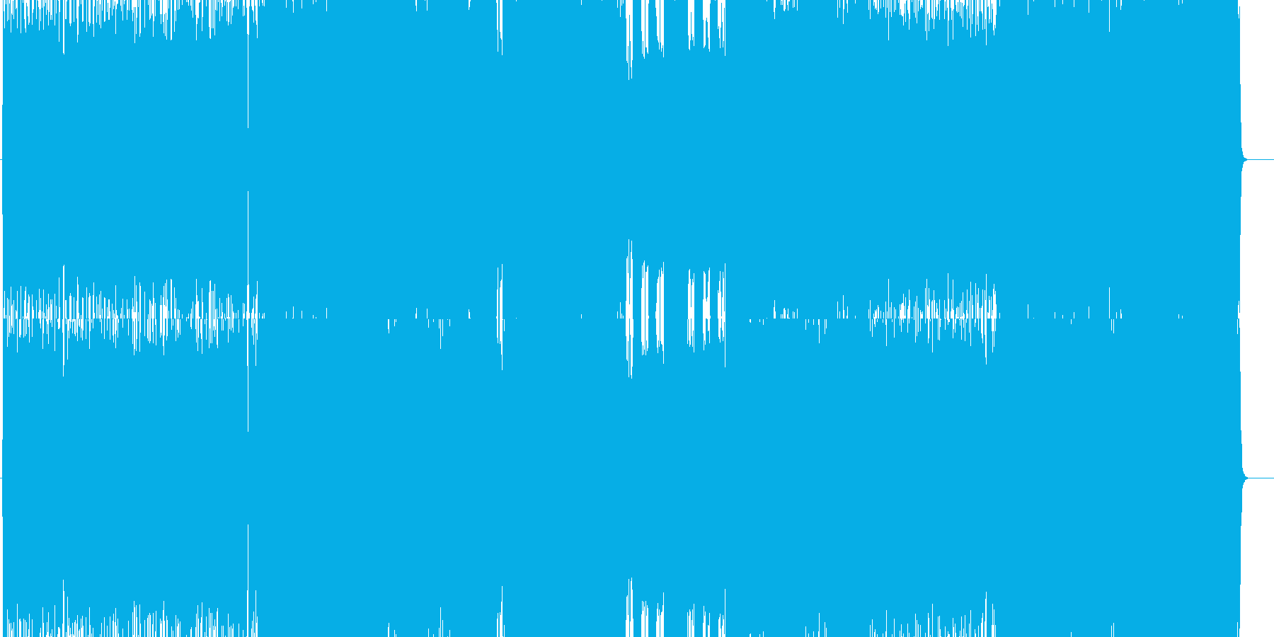 再生済の波形