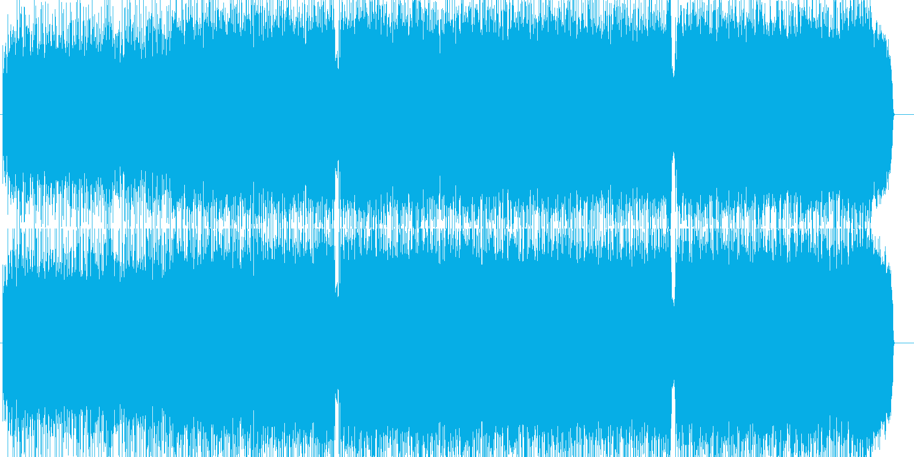 再生済の波形