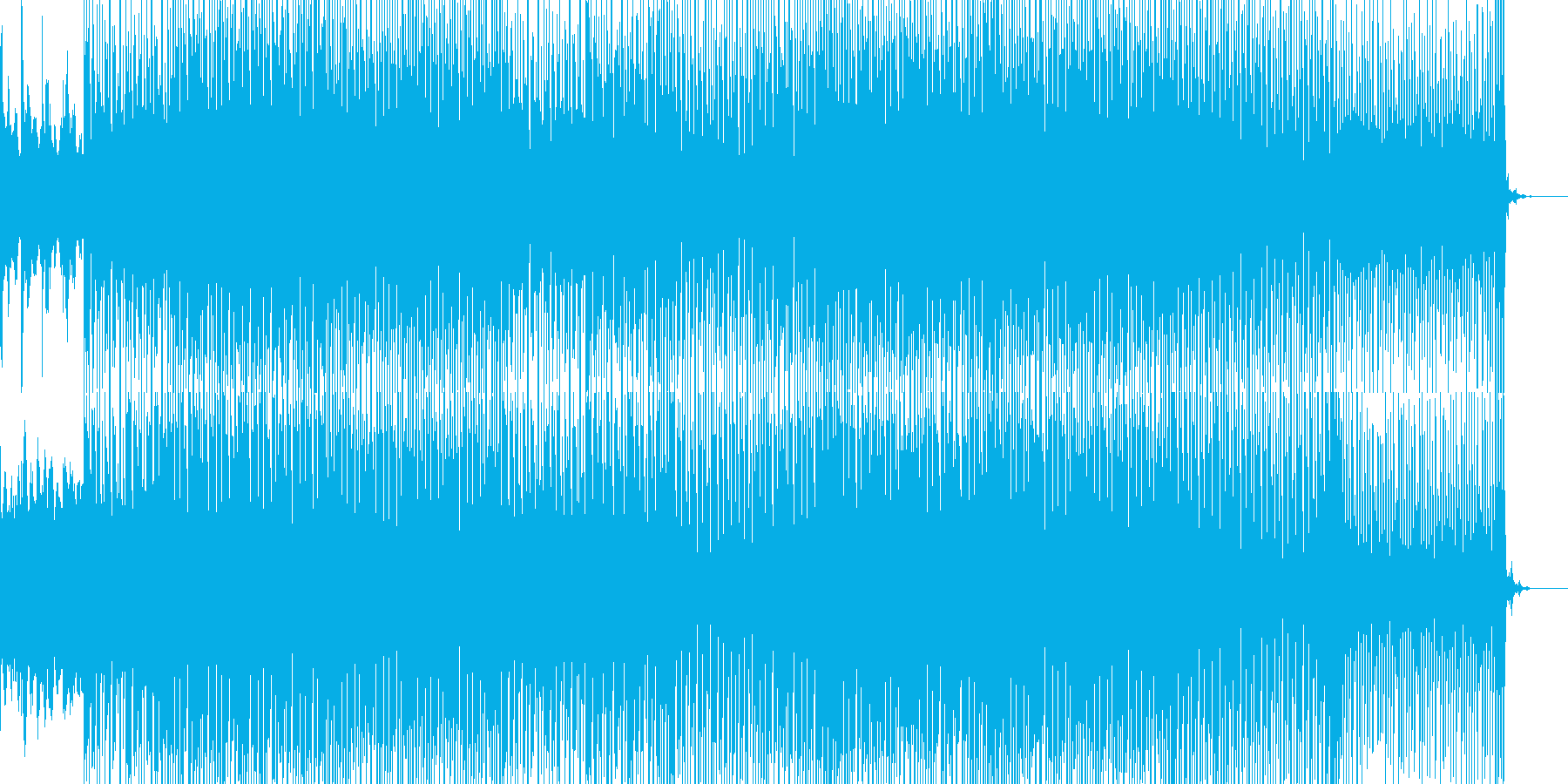 再生済の波形