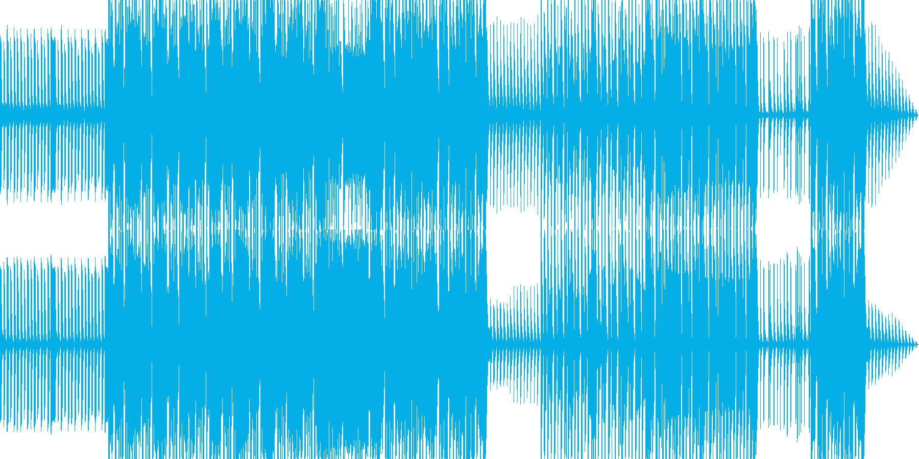 再生済の波形
