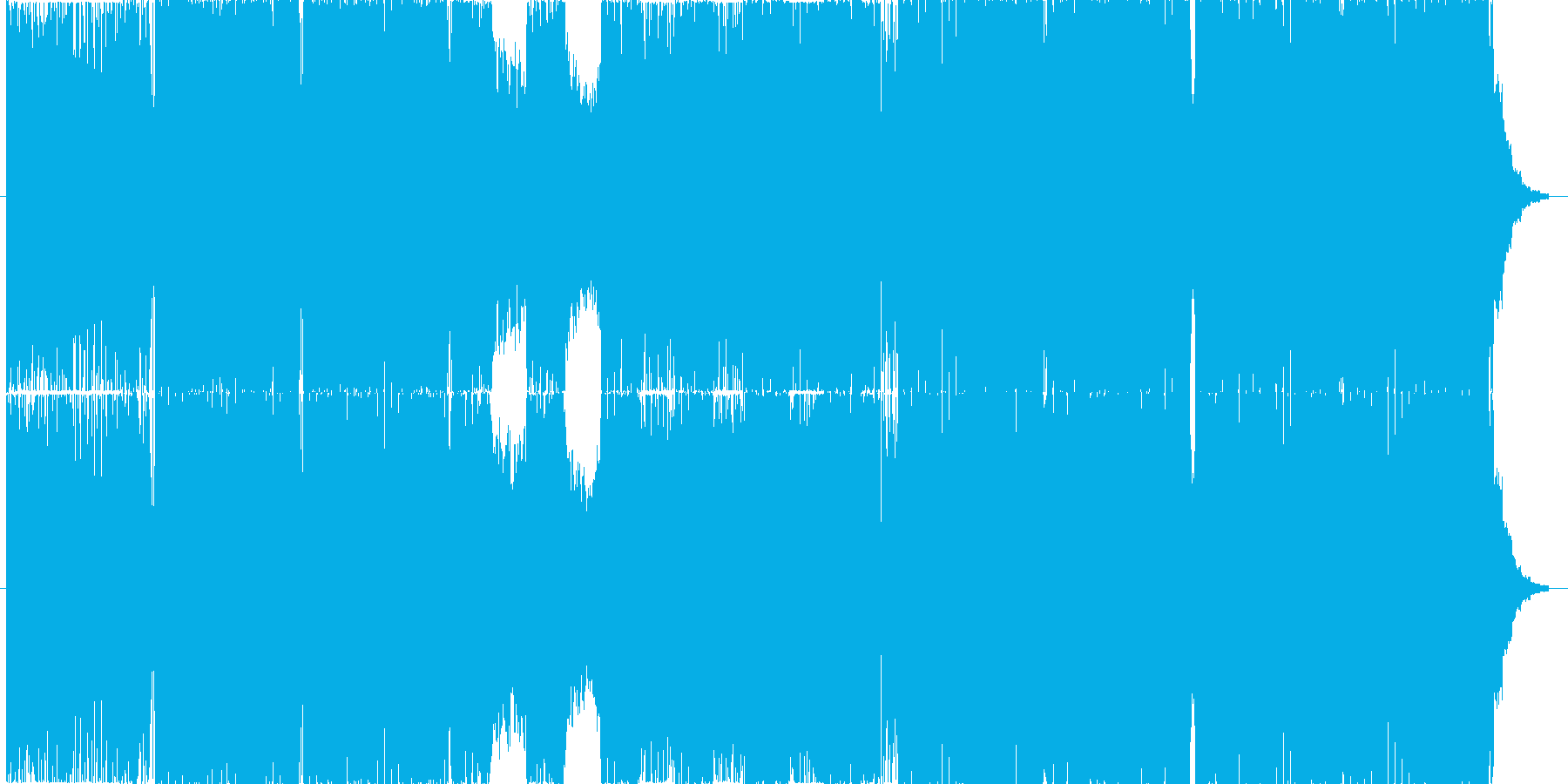 再生済の波形