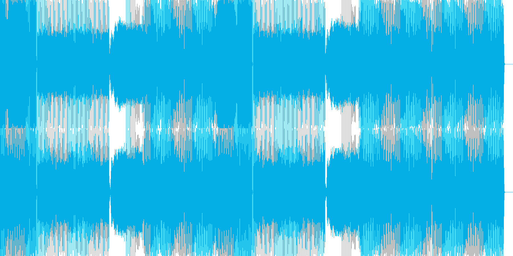 再生済の波形