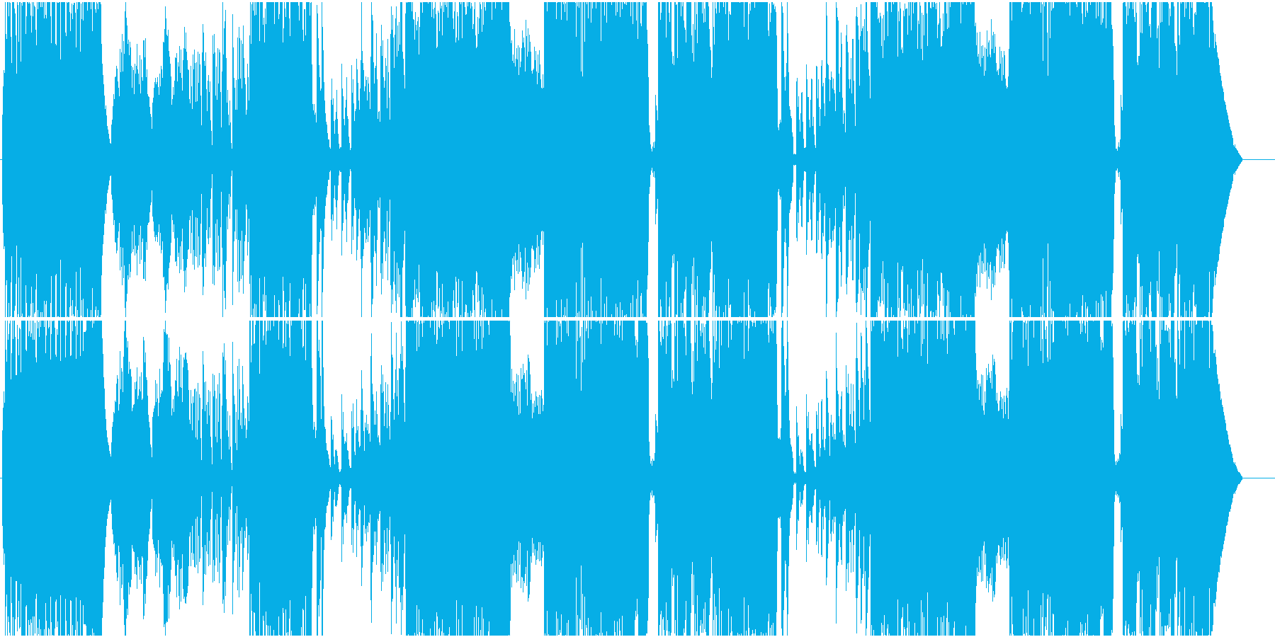 再生済の波形