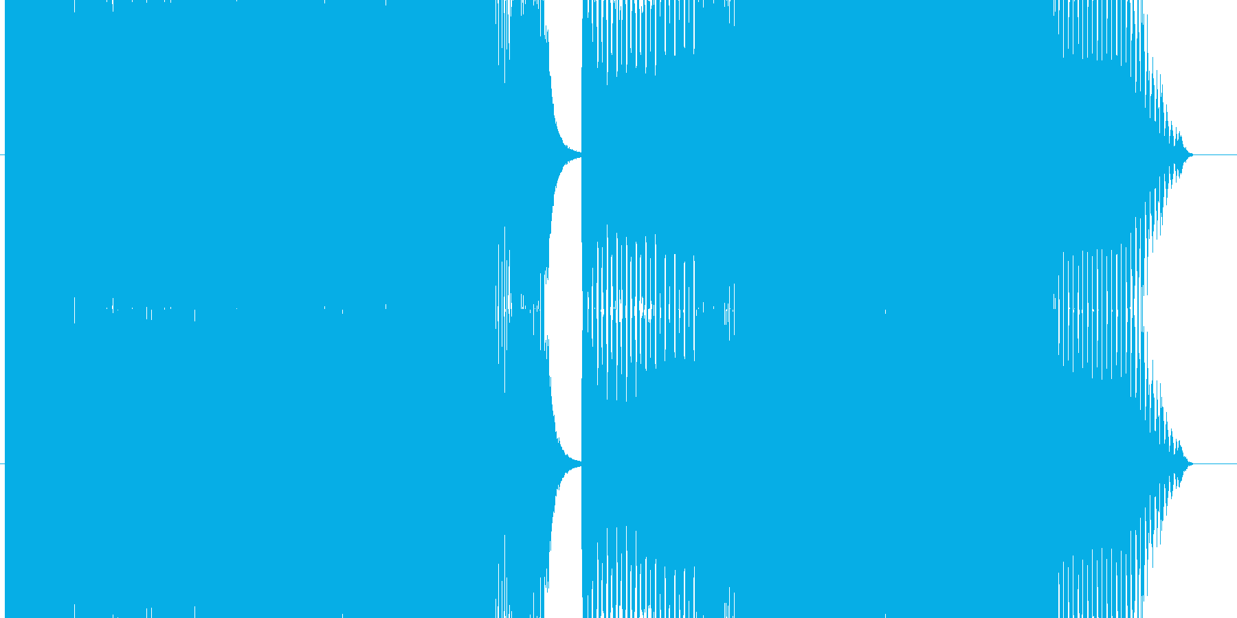 再生済の波形
