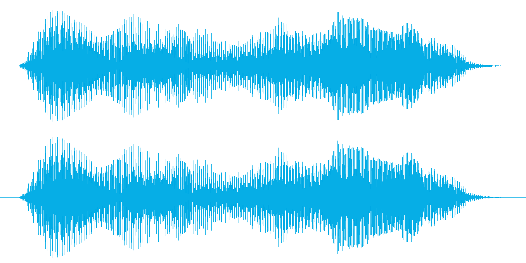 再生済の波形