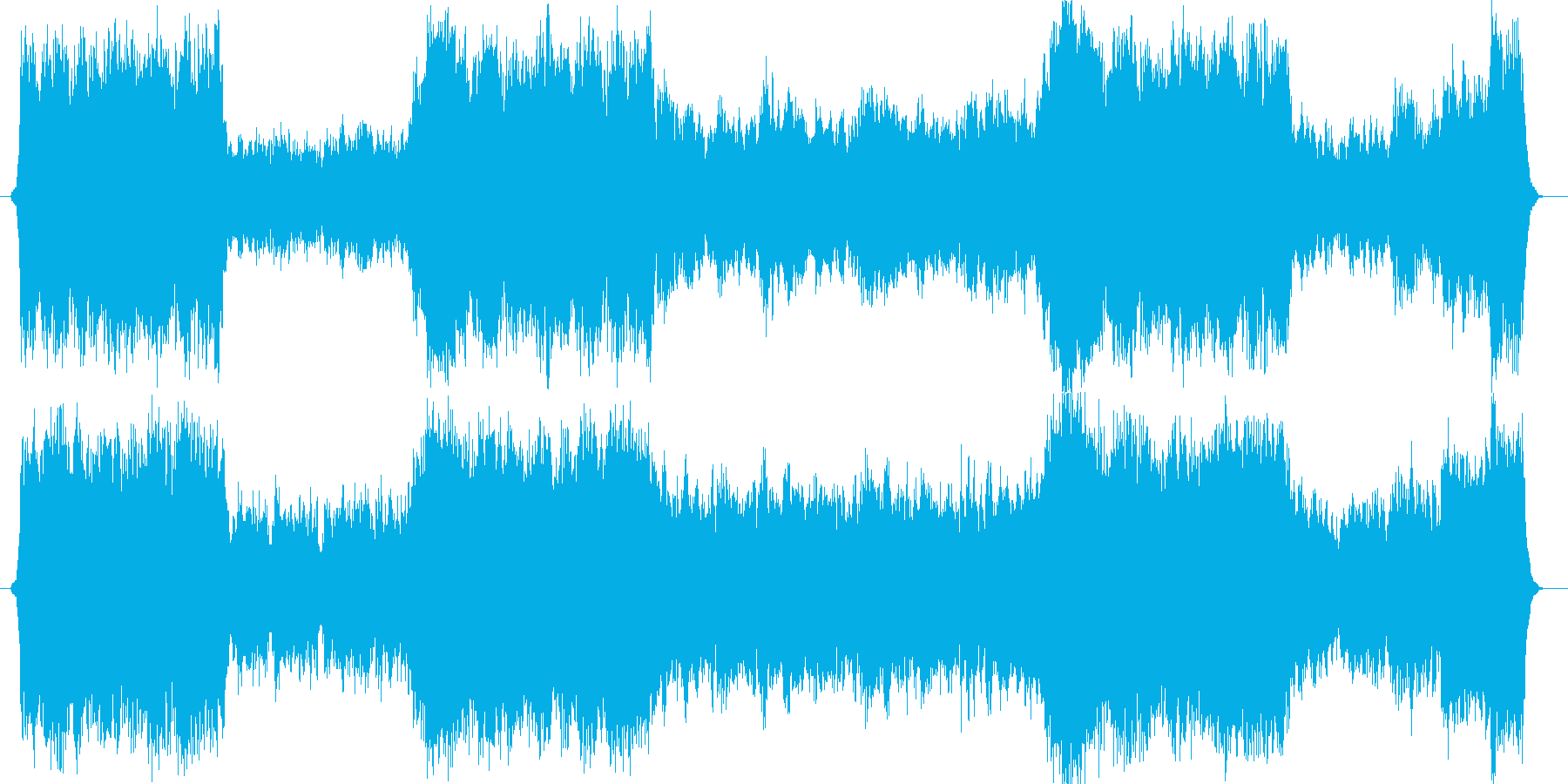 再生済の波形