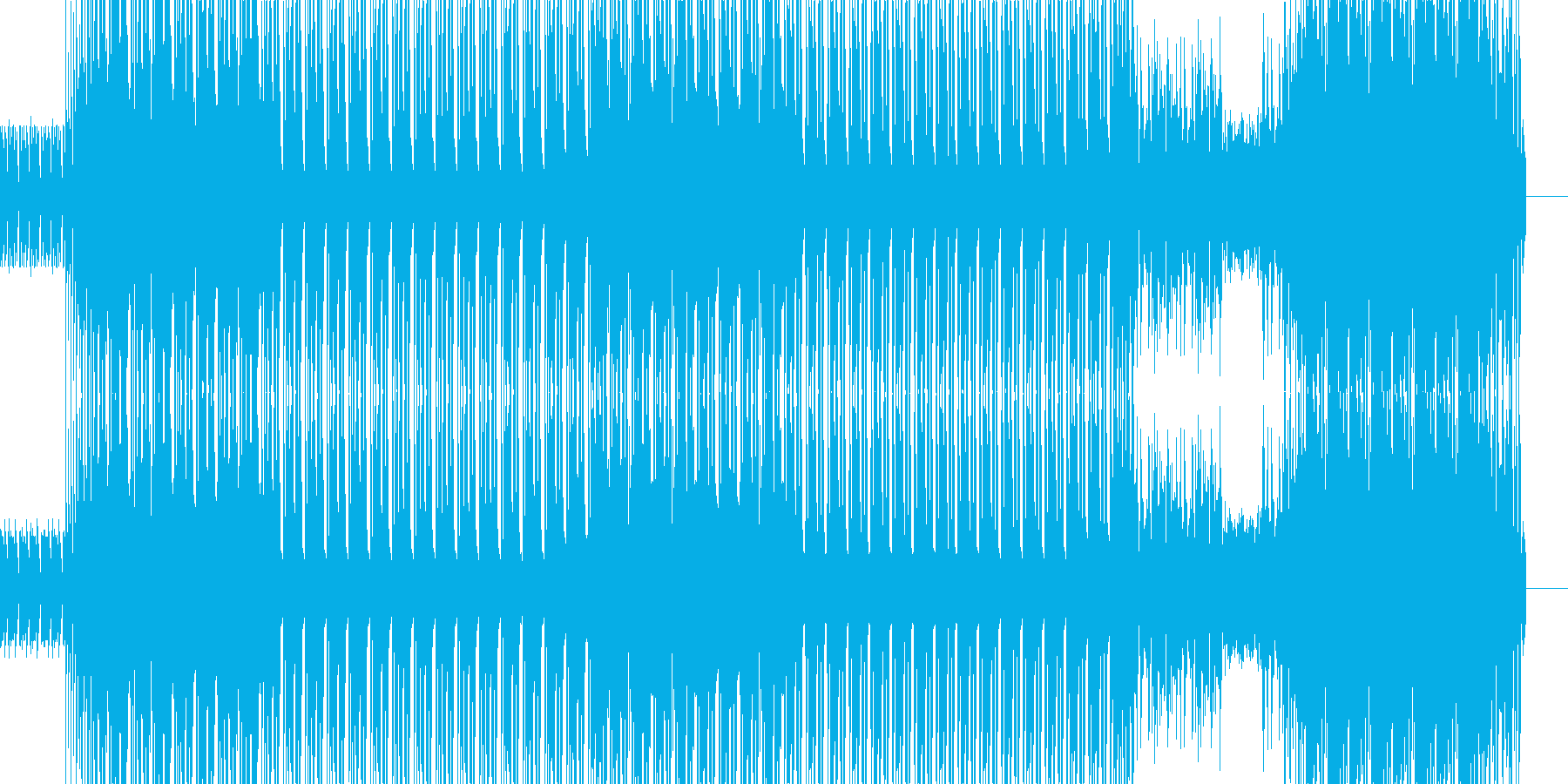 再生済の波形
