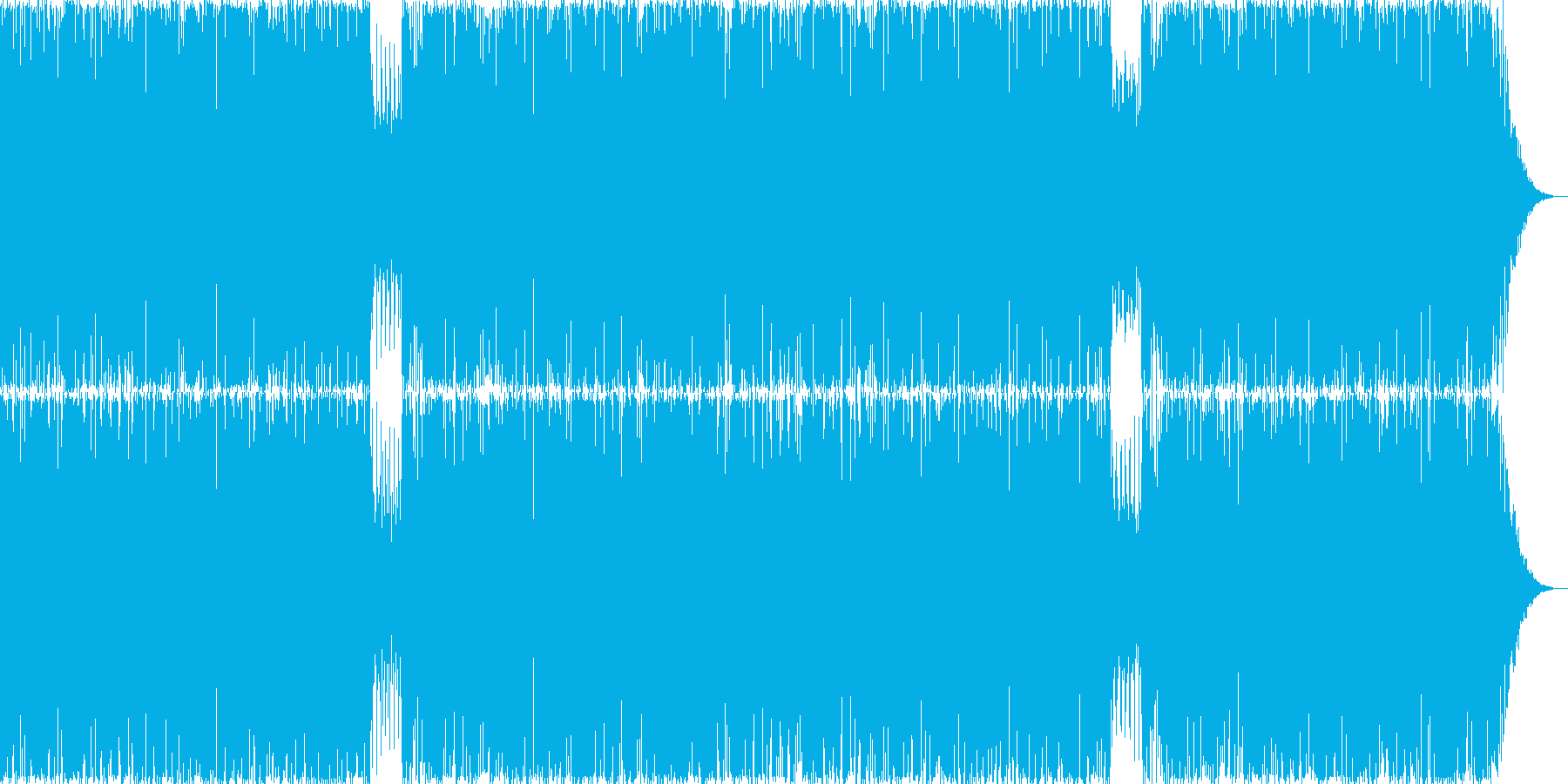 再生済の波形