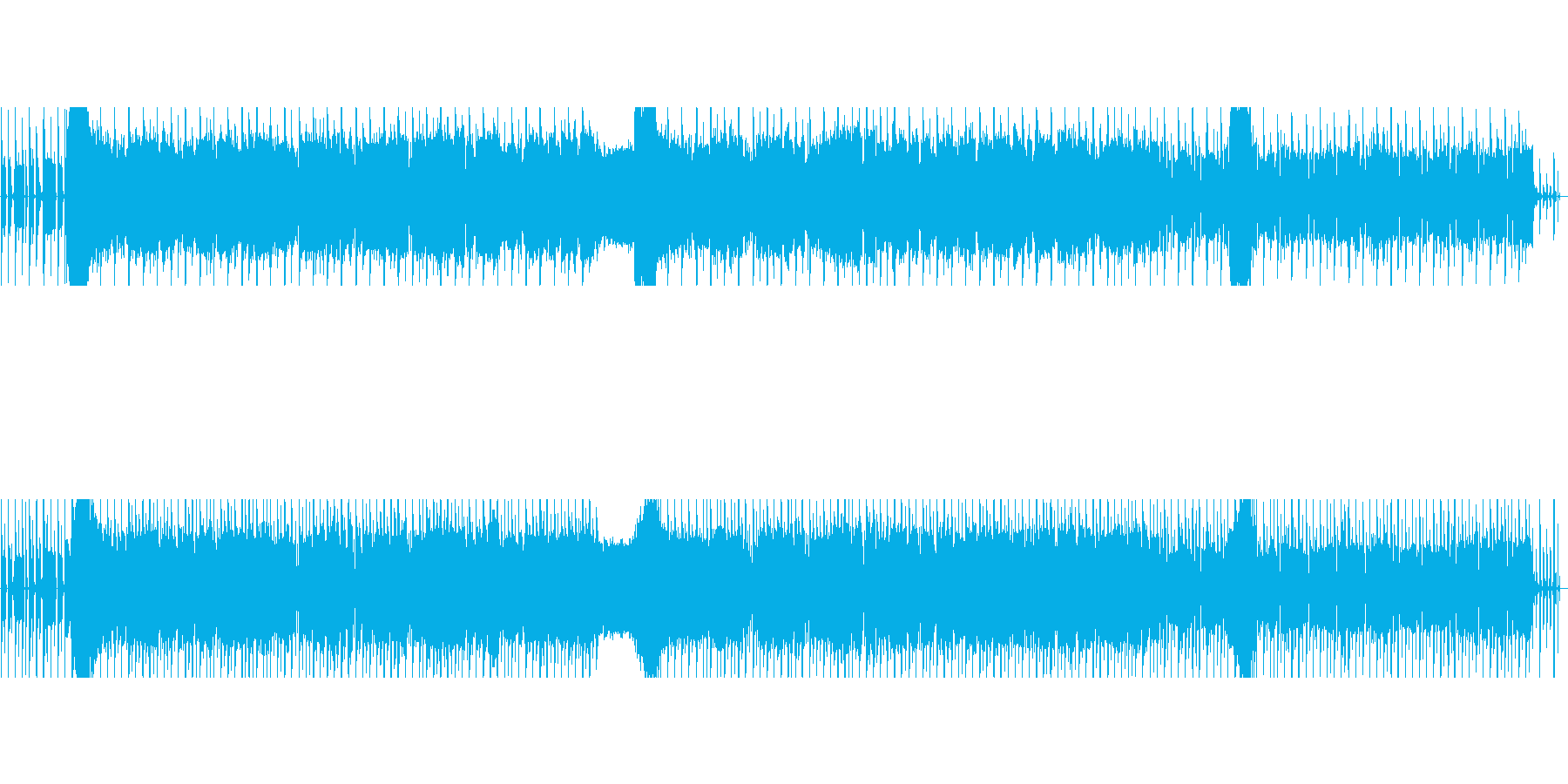 再生済の波形