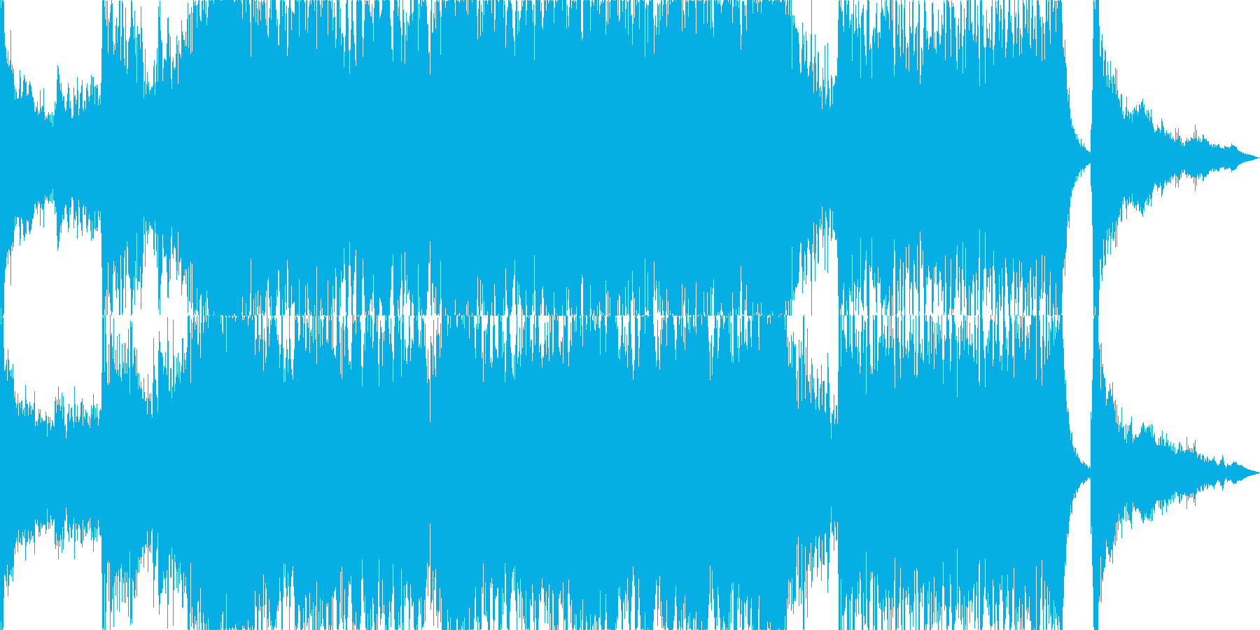 再生済の波形