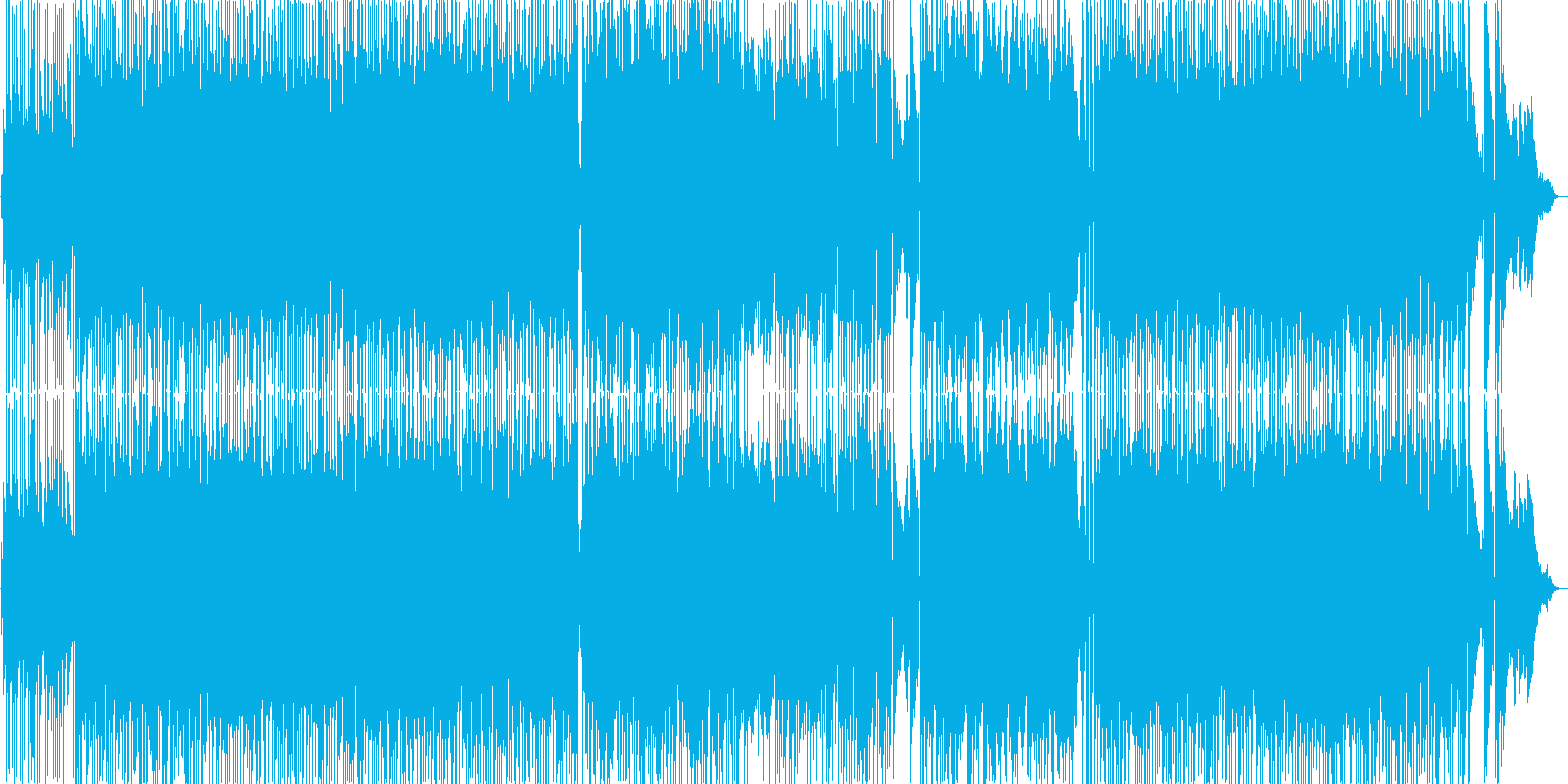 再生済の波形