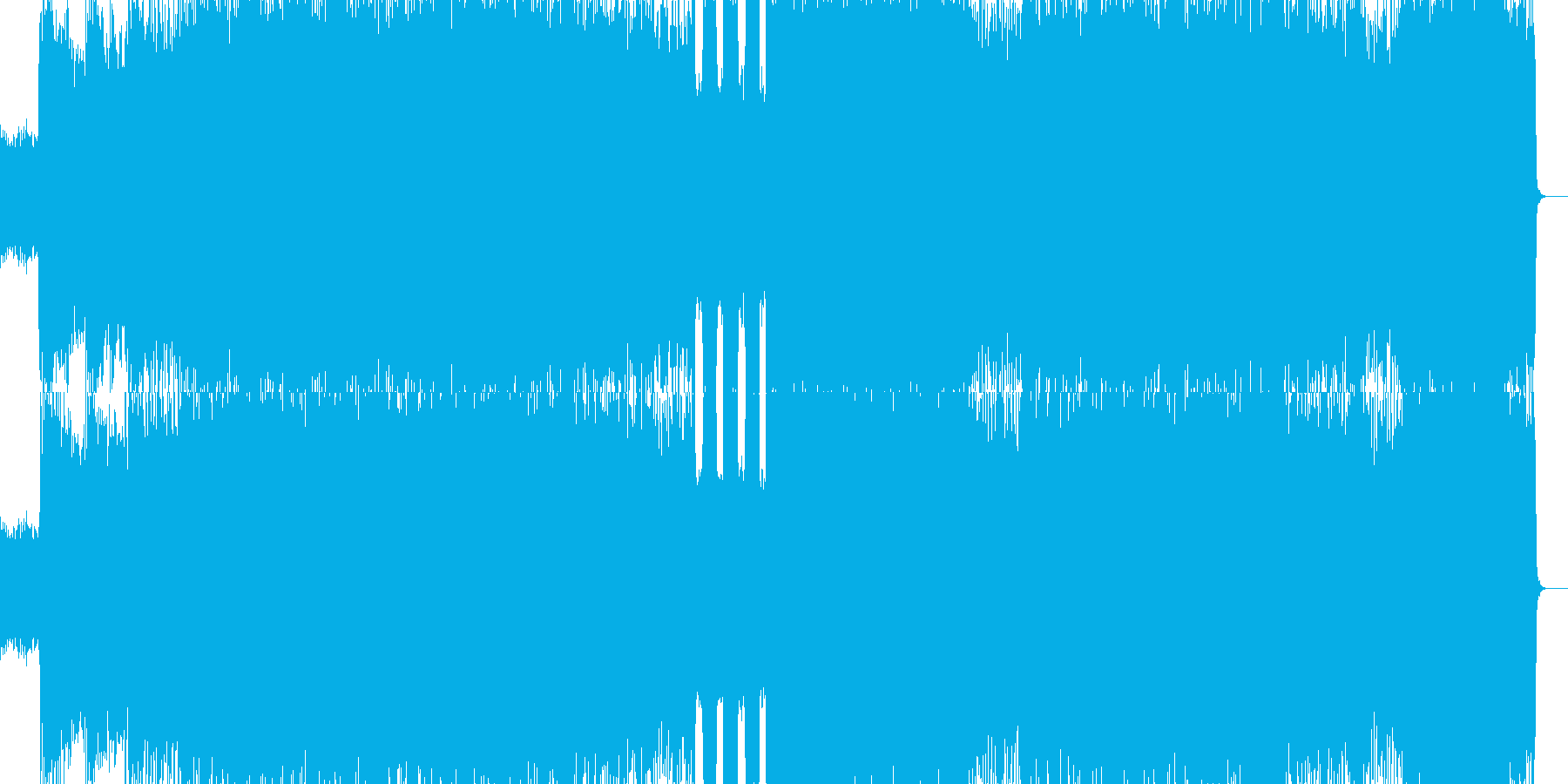 再生済の波形