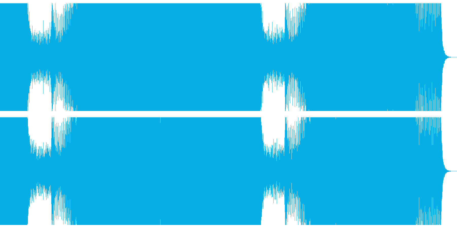 再生済の波形