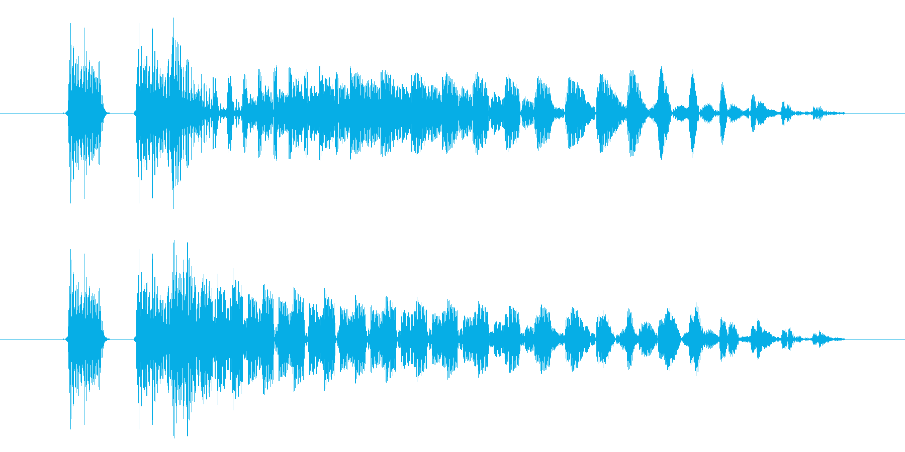 再生済の波形