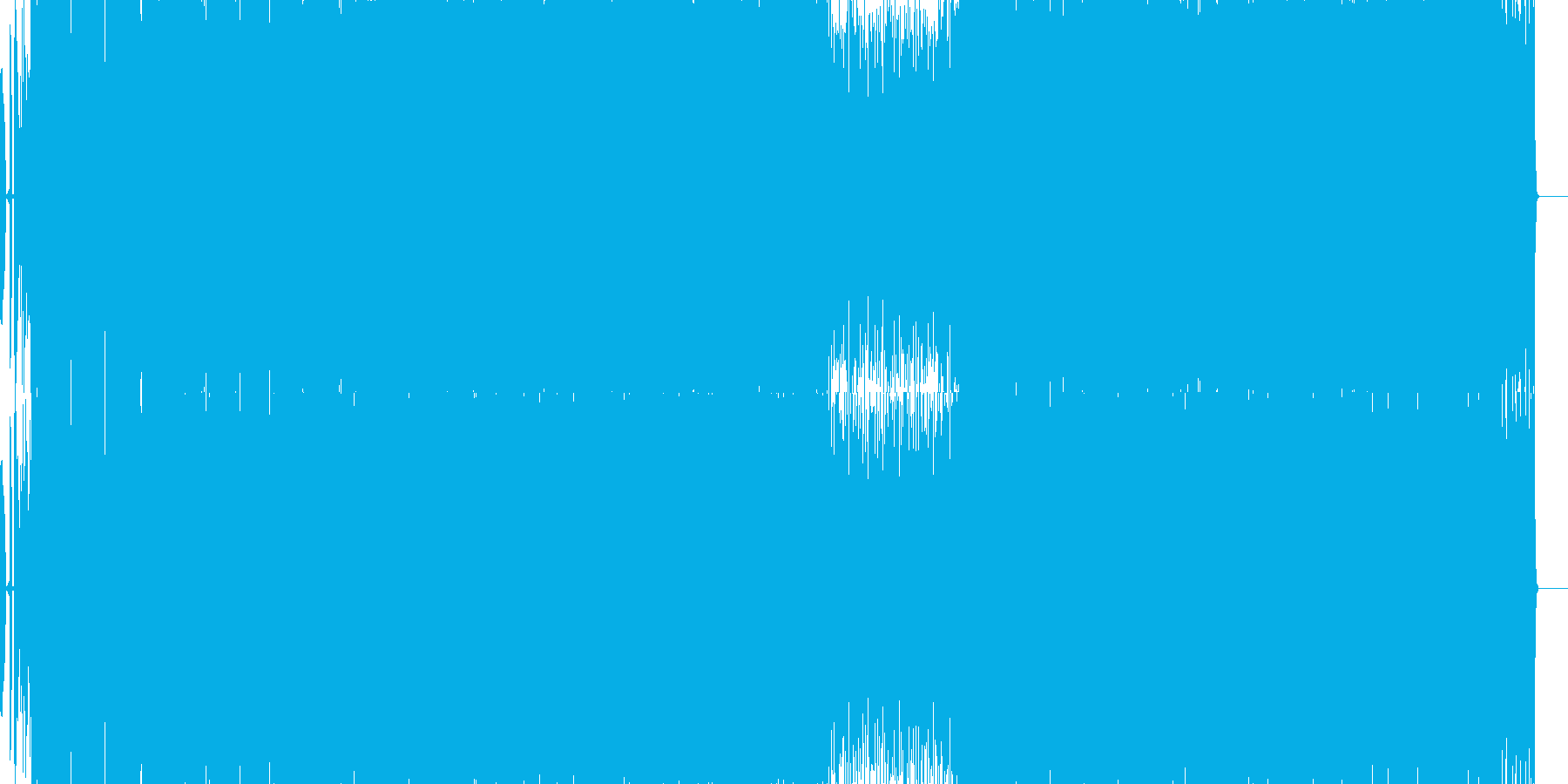 再生済の波形