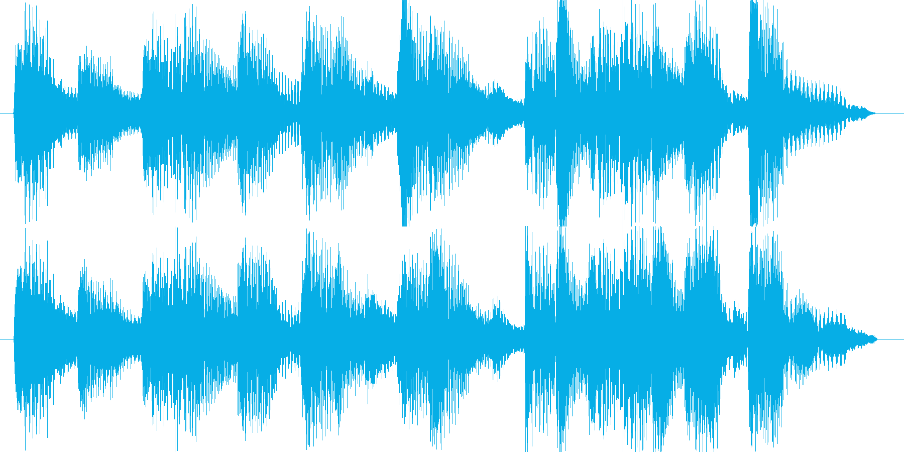 再生済の波形