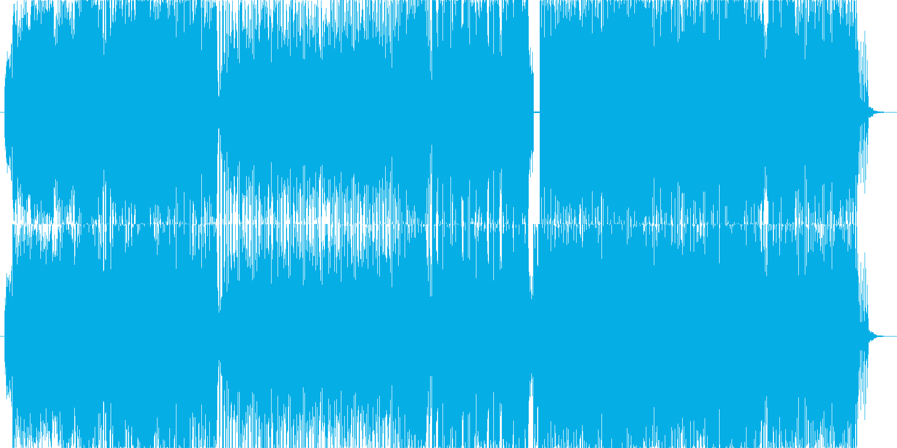 再生済の波形