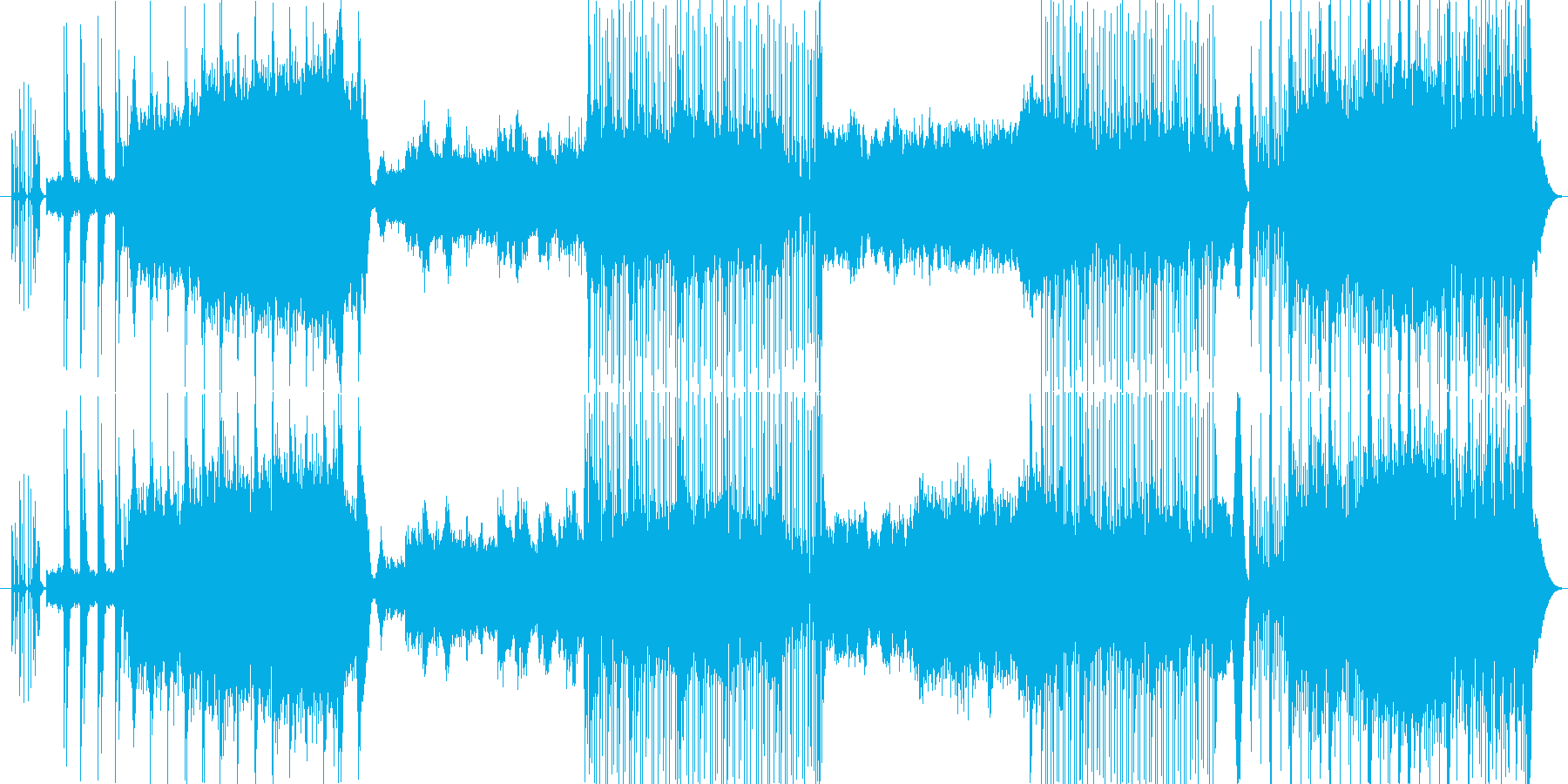 再生済の波形