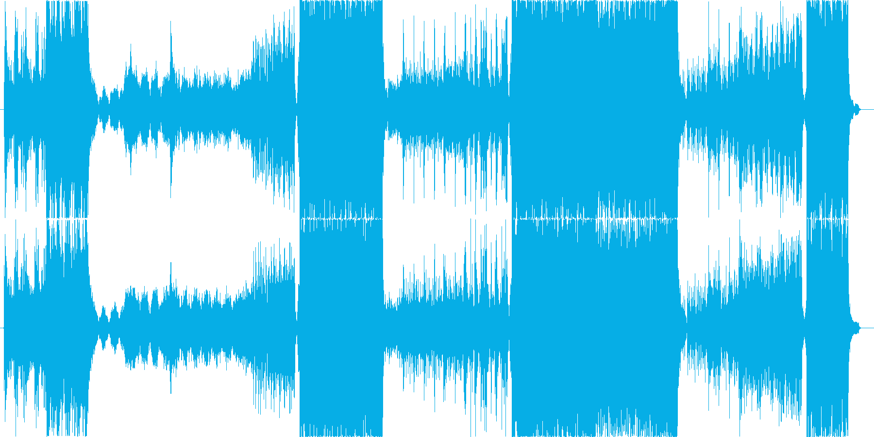 再生済の波形