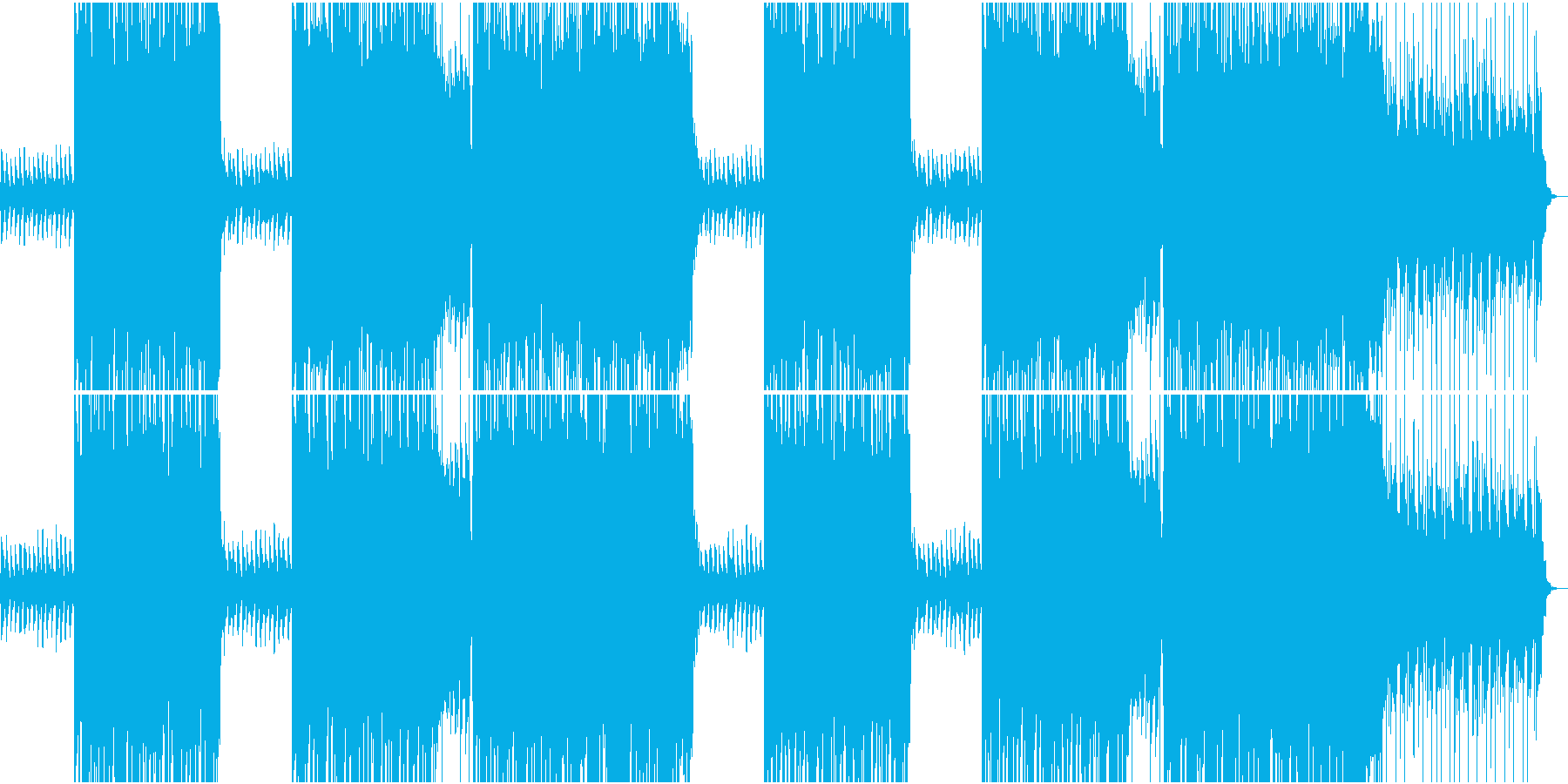 再生済の波形