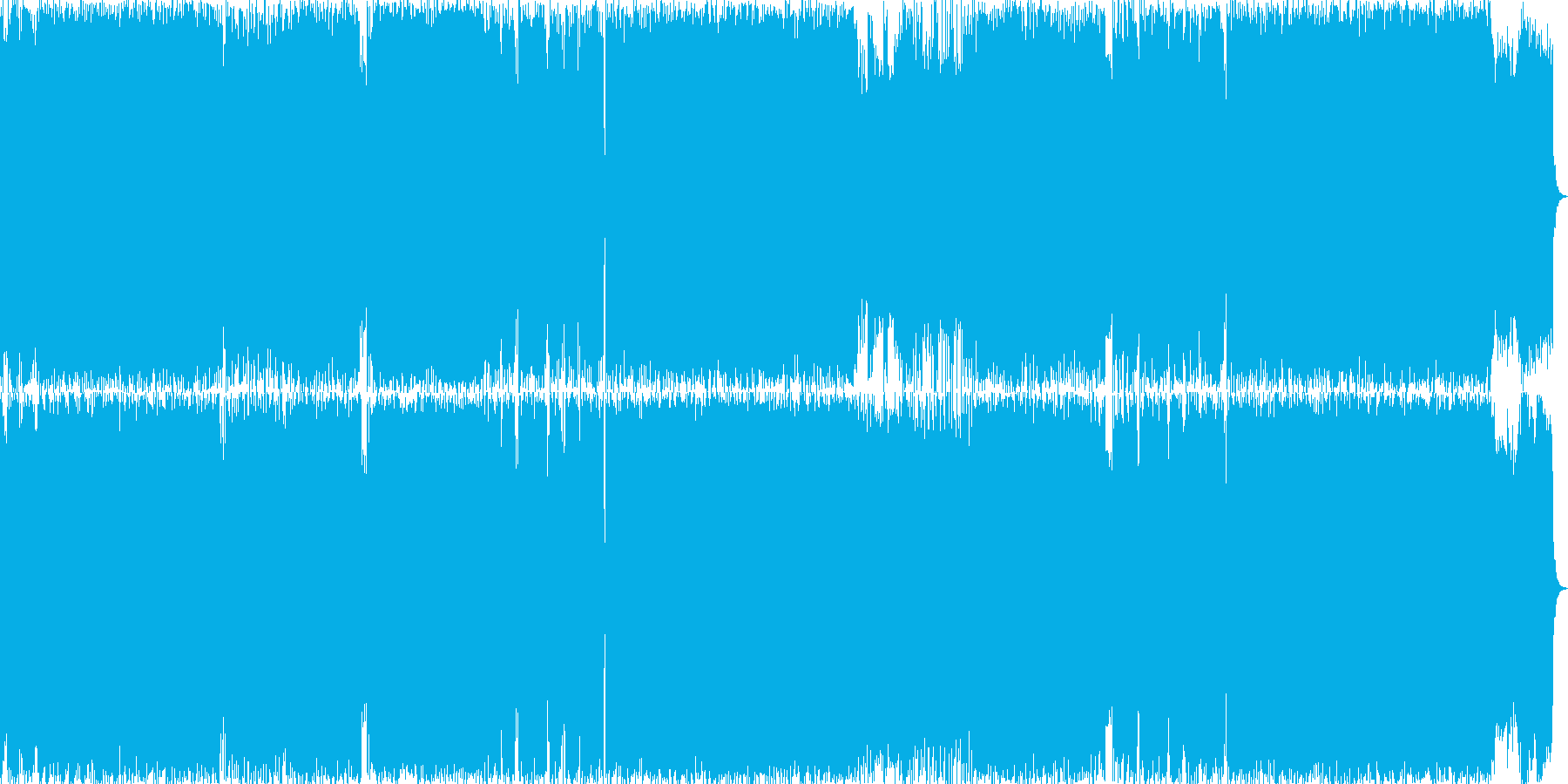 再生済の波形