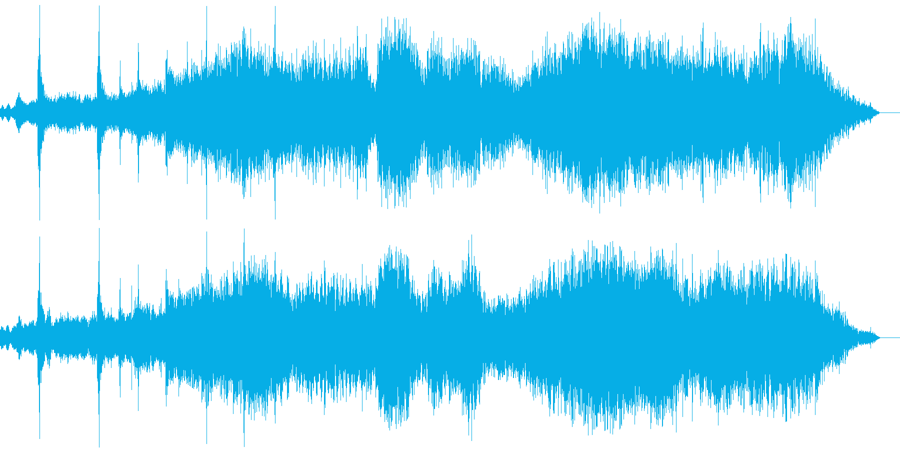 再生済の波形