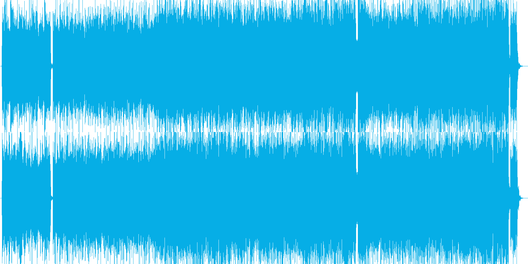 再生済の波形
