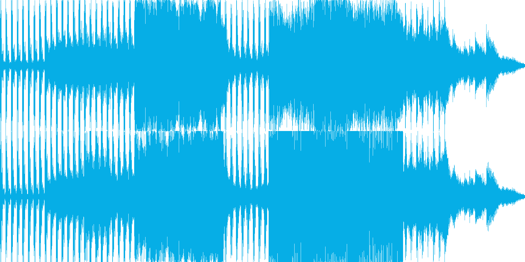 再生済の波形