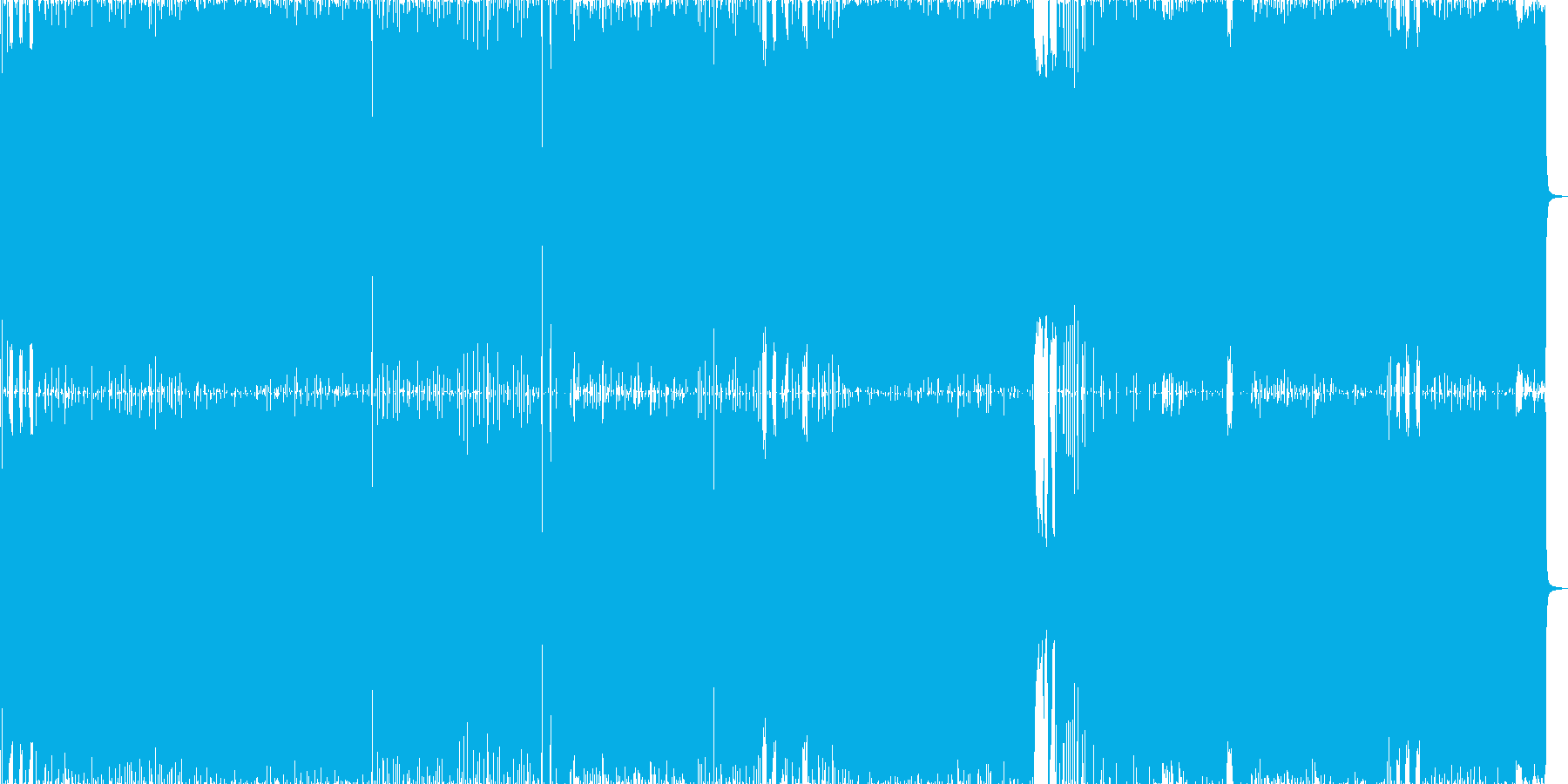 再生済の波形