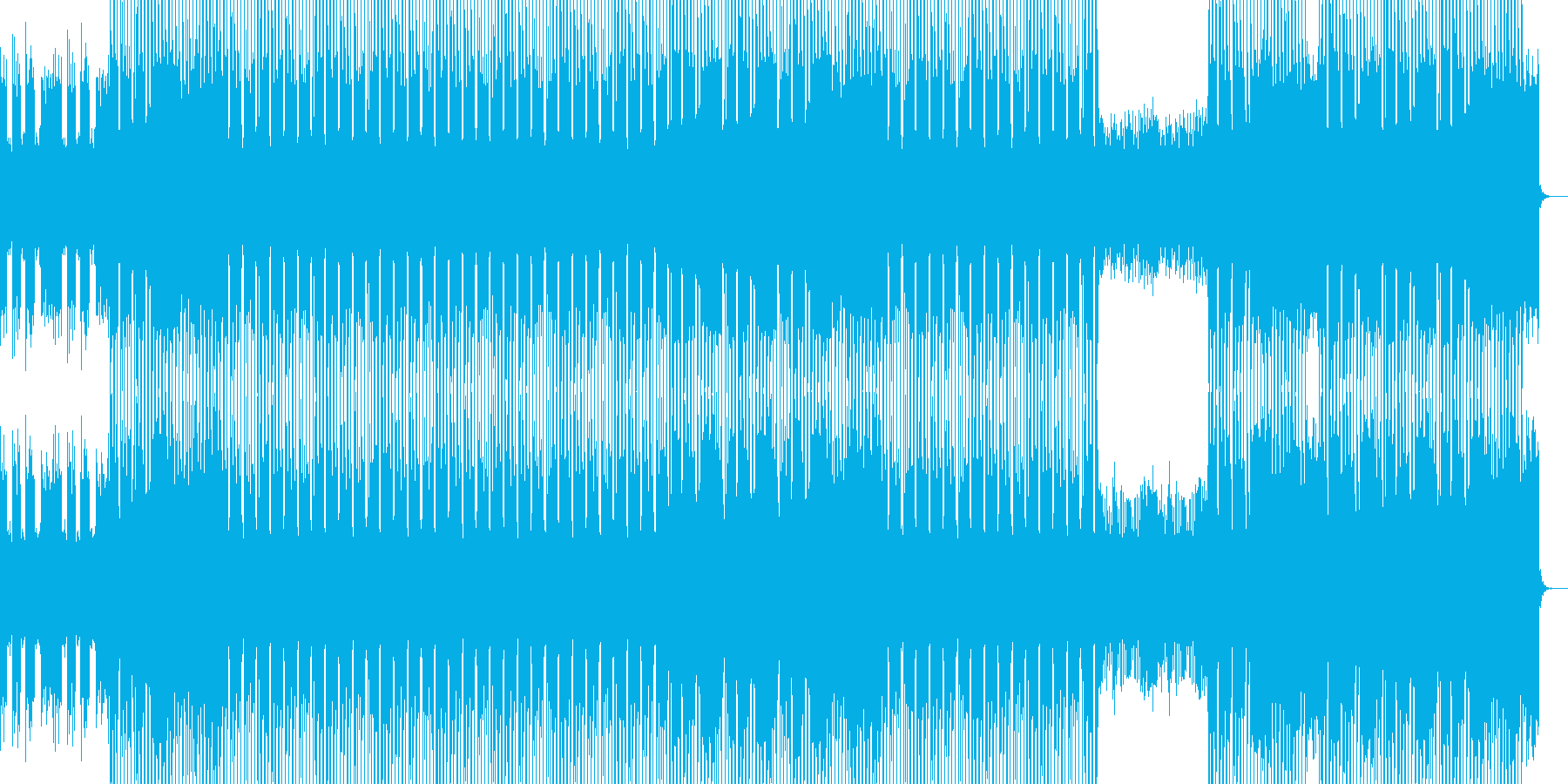 再生済の波形