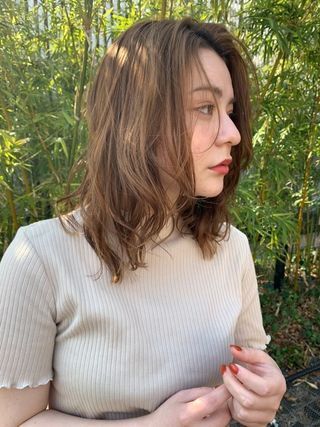 Karenさんの横顔