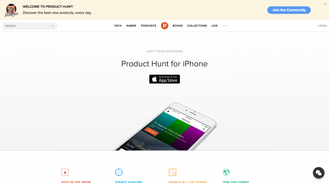 Product Hunt for iOS