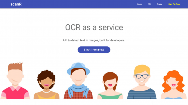 scanR OCR API As a Service