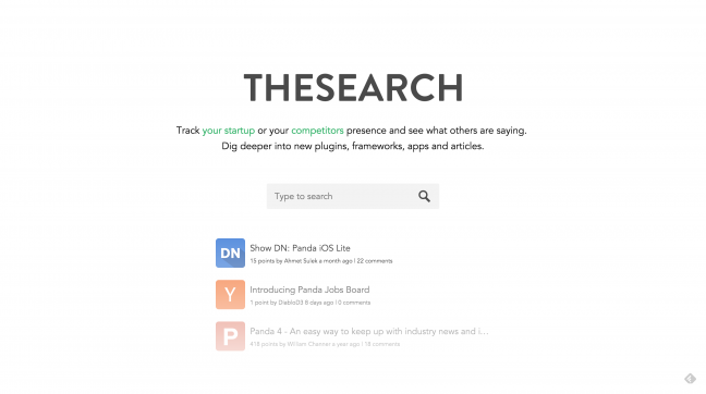 thesearch