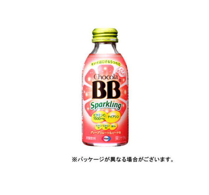エーザイ チョコラBB スパークリング グレープフルーツ&ピーチ味