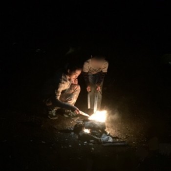 たき火🔥