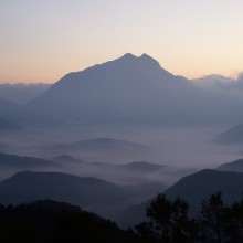 湯布院盆地雲海