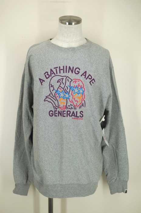 BAPE by A BATHING APE （アベイシングエイプ） プリントスウェット トレーナー メンズ トップス