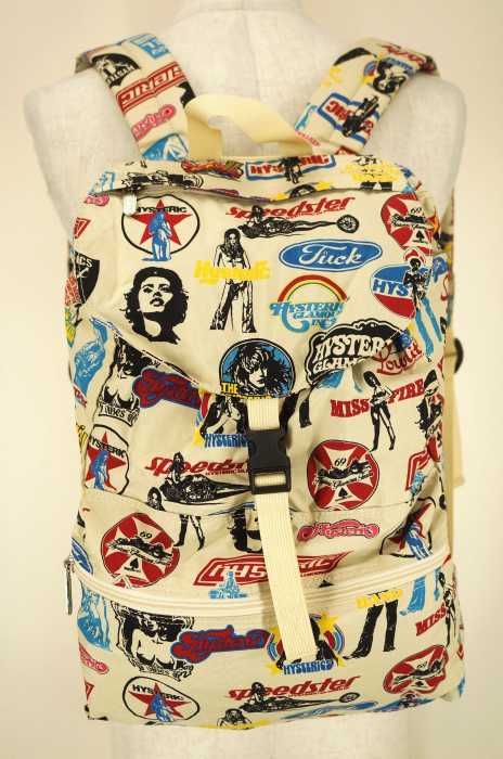HYSTERIC GLAMOUR(ヒステリックグラマー) プリントバックパック レディース バッグ