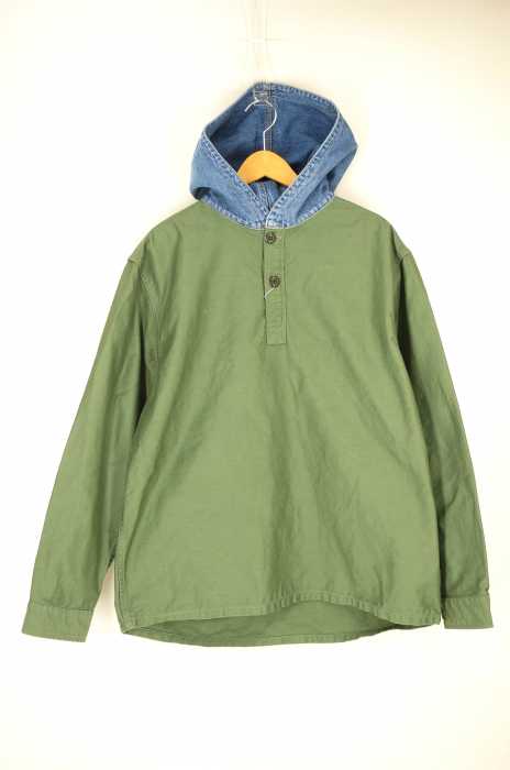 ATMOS LAB（アトモス ラボ） PULLOVER HOODED SHIRT メンズ トップス