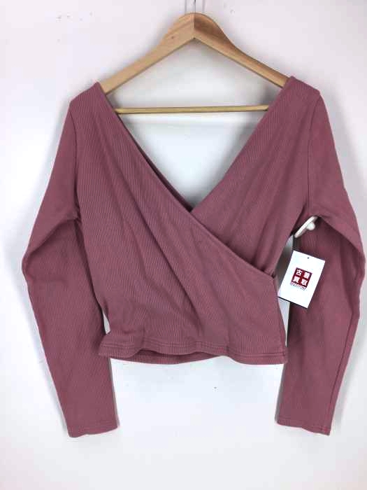 BEAUTY&YOUTH UNITED ARROWS（ビューティーアンドユースユナイテッドアローズ） テレコカシュクールVネックカットソー レディース トップス