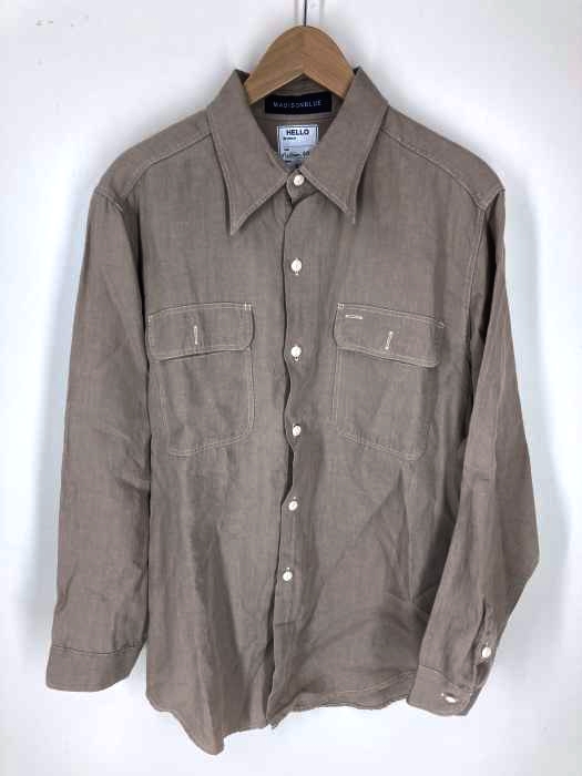 MADISONBLUE（マディソンブルー） HAMPTON LINEN SHIRT ハンプトン リネンシャツ メンズ トップス