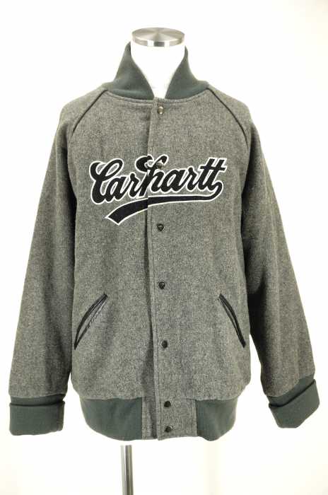 Carhartt （カーハート） ロゴ刺繍入りウールスタジャン メンズ アウター