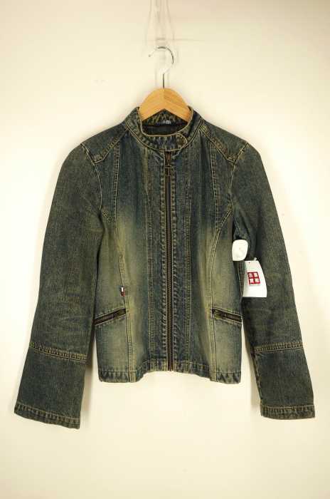 tommy jeans(トミージーンズ) スタンドカラーデニムジャケット レディース アウター