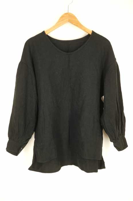 nest Robe （ネストローブ） パフスリーブリネンプルオーバー レディース トップス