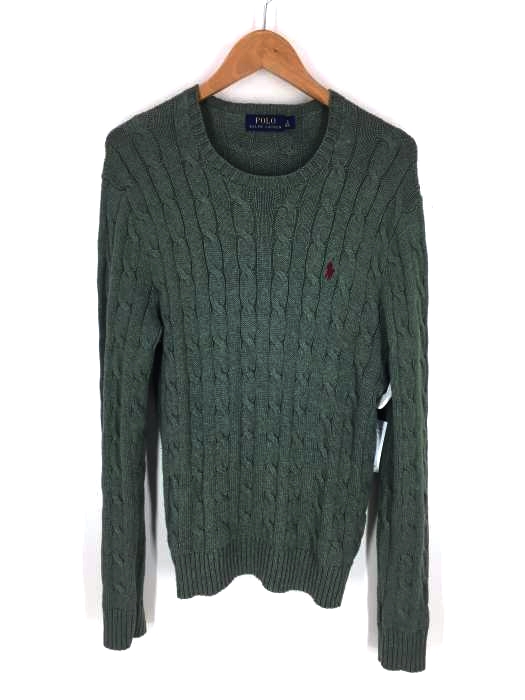 Polo by RALPH LAUREN(ポロバイラルフローレン) ケーブルコットンニットセーター メンズ トップス