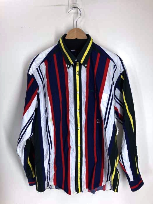TOMMY HILFIGER（トミーヒルフィガー） マルチストライプ柄 長袖シャツ メンズ トップス