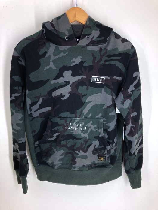 HUF(ハフ) 迷彩柄 プルオーバーパーカー メンズ トップス