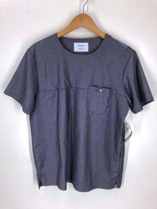 STUDIOUS（ステュディオス） ストレッチ 半袖 プルオーバーシャツ メンズ トップス
