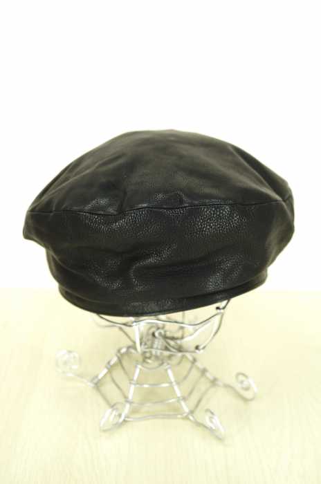 TOP KNOT レザーベレー TOP KNOT （トップノット） レザーベレー帽 メンズ ファッション